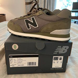 New Balance 515 Shoes - Men's 8.5 - Green Grey - NEW